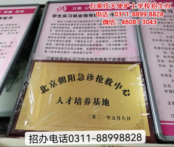 石家庄天使护士学校2024年春季什么专业招生